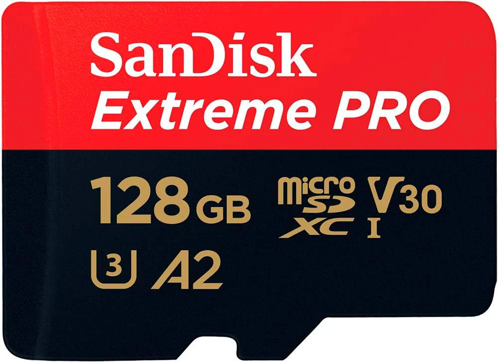 Tarjeta microSDXC SanDisk Extreme PRO de 128GB